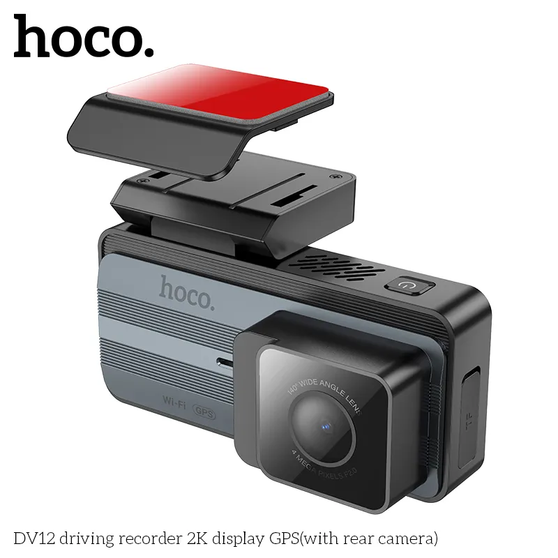 Công năng ghi hình 2K sắc nét, hỗ trợ video 2560*1440@25fps với góc ống kính 140°