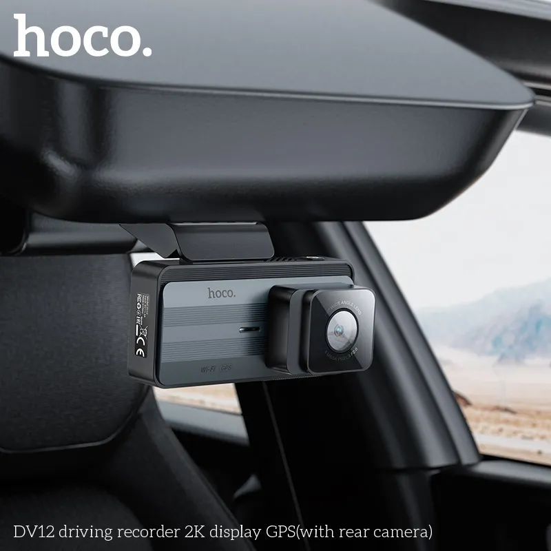 Đóng gói đầy đủ, bao gồm camera trước, camera sau 720P, dây kết nối 6 mét