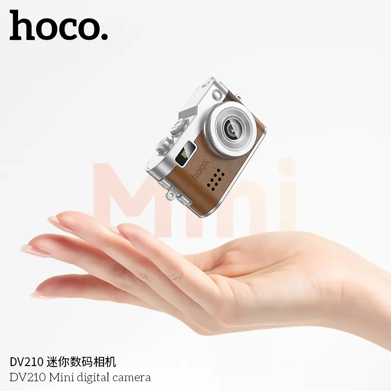 Trải nghiệm người dùng Máy Ảnh Kỹ Thuật Số Mini Hoco DV210 tiện lợi dễ sử dụng