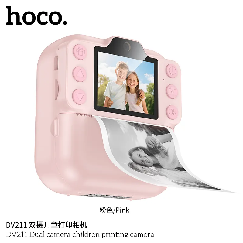 Đóng gói gồm máy, dây đeo, sticker, cáp sạc và bút màu sáng tạo
