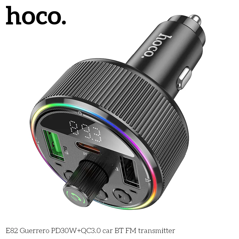 Trải nghiệm âm thanh chất lượng qua FM transmitter và Bluetooth 5.3