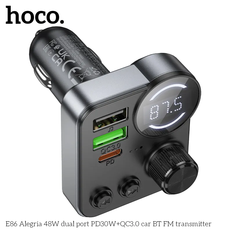 Công suất sạc lên đến 48W với hai cổng USB PD30W+QC3.0 tiện lợi
