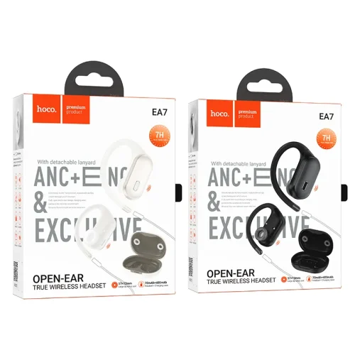 Tai Nghe Bluetooth OWS Hoco EA7 – Suerte (ANC + ENC, Thiết Kế Mở)