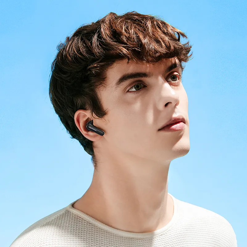 Thiết kế tai nghe Bluetooth Hoco EQ14 nhỏ gọn, màu sắc nổi bật, chất liệu ABS bền bỉ