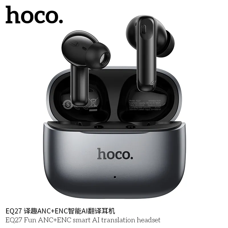 Tai nghe không dây Hoco EQ27 tích hợp ANC+ENC lọc tạp âm hiệu quả