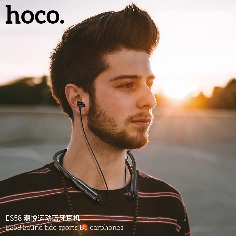 Tai nghe Bluetooth thể thao Hoco ES58 kết nối ổn định Bluetooth 5.0, chip JL cao cấp