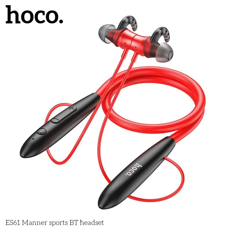 Công năng Tai nghe Bluetooth Hoco ES61 Manner hỗ trợ Bluetooth 5.1, thẻ nhớ TF lên đến 32GB, chip JL AC7006