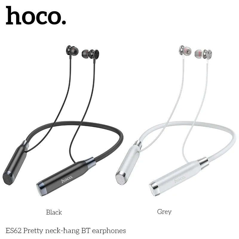 Tai nghe Bluetooth thể thao Hoco ES62 Pretty Neck-Hang tổng quan thiết kế nhẹ nhàng thuận tiện