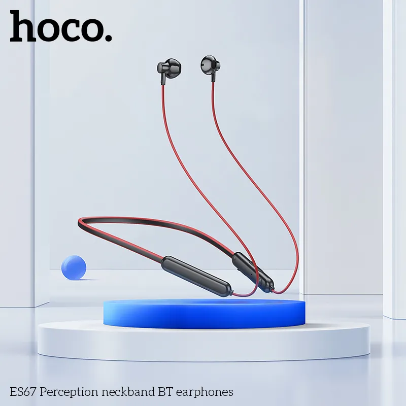 Đóng gói sản phẩm tai nghe Hoco ES67 gọn nhẹ, dễ bảo quản và vận chuyển