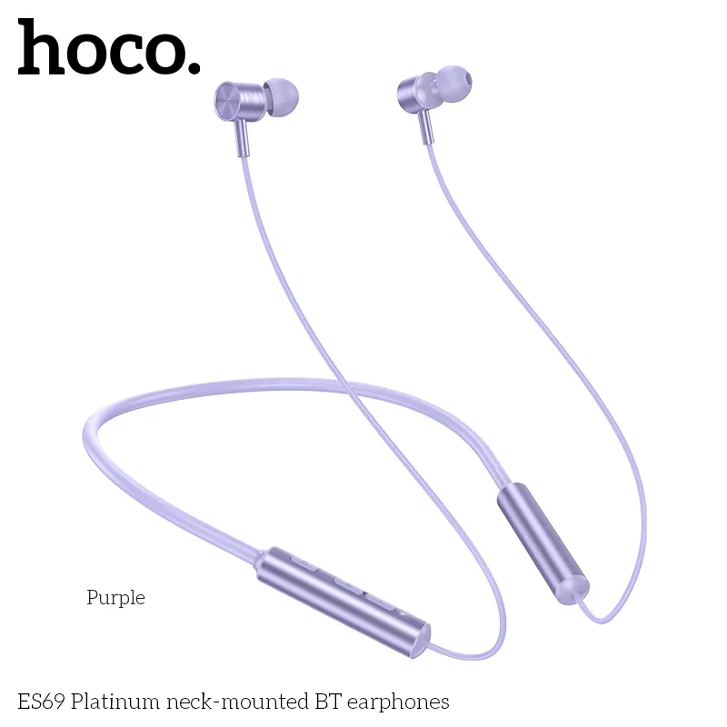 Công năng tai nghe Bluetooth không dây Hoco ES69 Platinum dùng cho thể thao