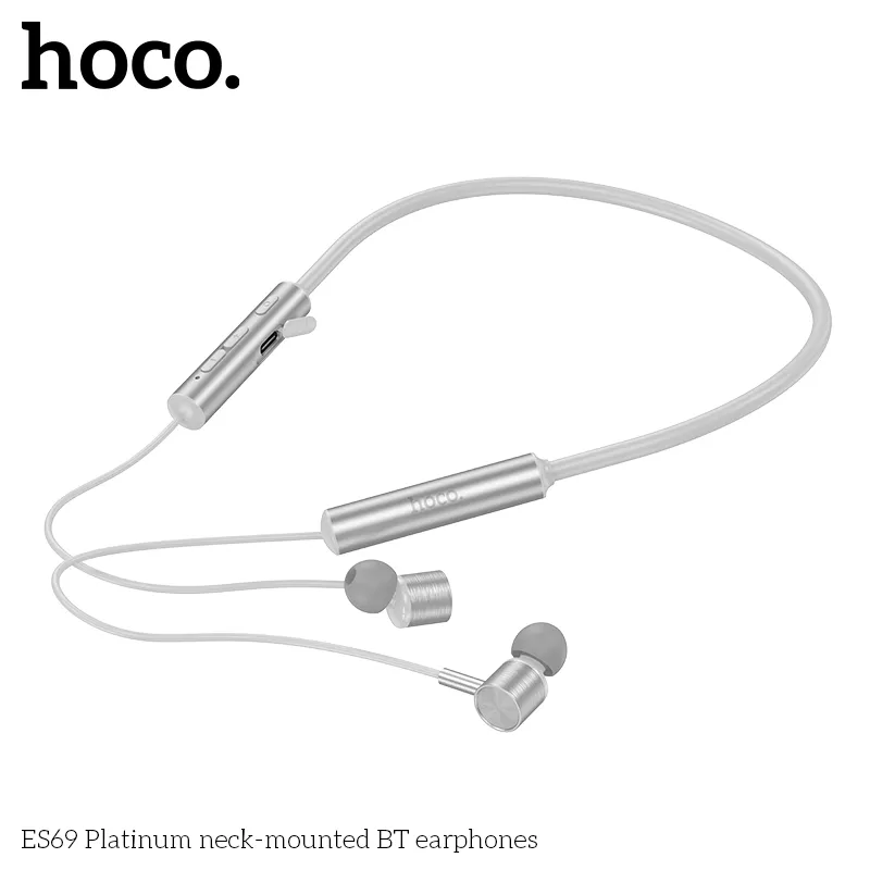 Thương hiệu Hoco uy tín với sản phẩm tai nghe thể thao ES69 Platinum chất lượng cao