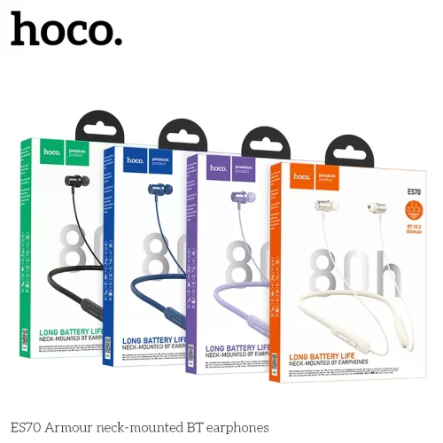 Tai Nghe Bluetooth Thể Thao Hoco ES70 Armour Neck-Mounted