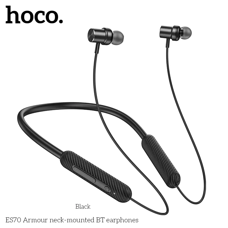 Thiết kế gọn nhẹ, màu sắc thời trang của tai nghe Hoco ES70 Armour