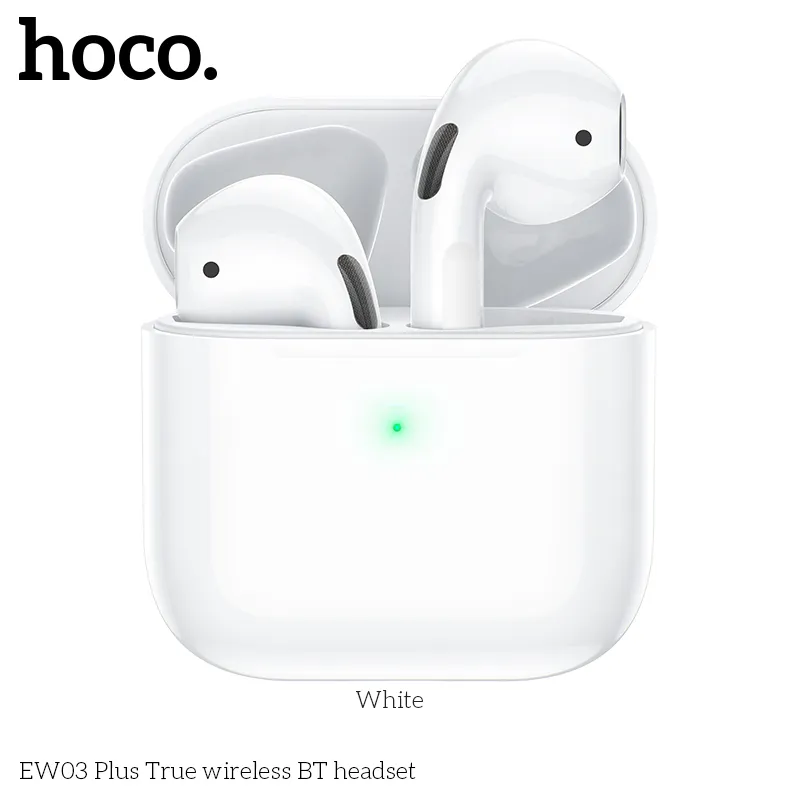 Tai nghe Bluetooth TWS Hoco EW03 Plus thiết kế nhỏ gọn, âm thanh trung thực