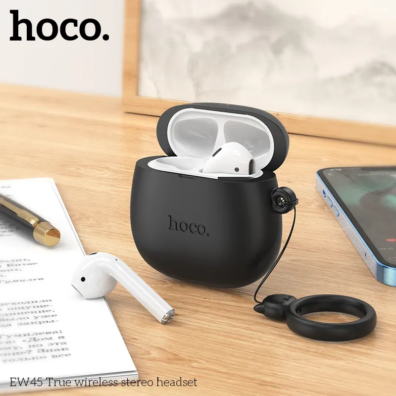 Đóng gói Tai nghe Bluetooth TWS Hoco EW45 thân thiện môi trường