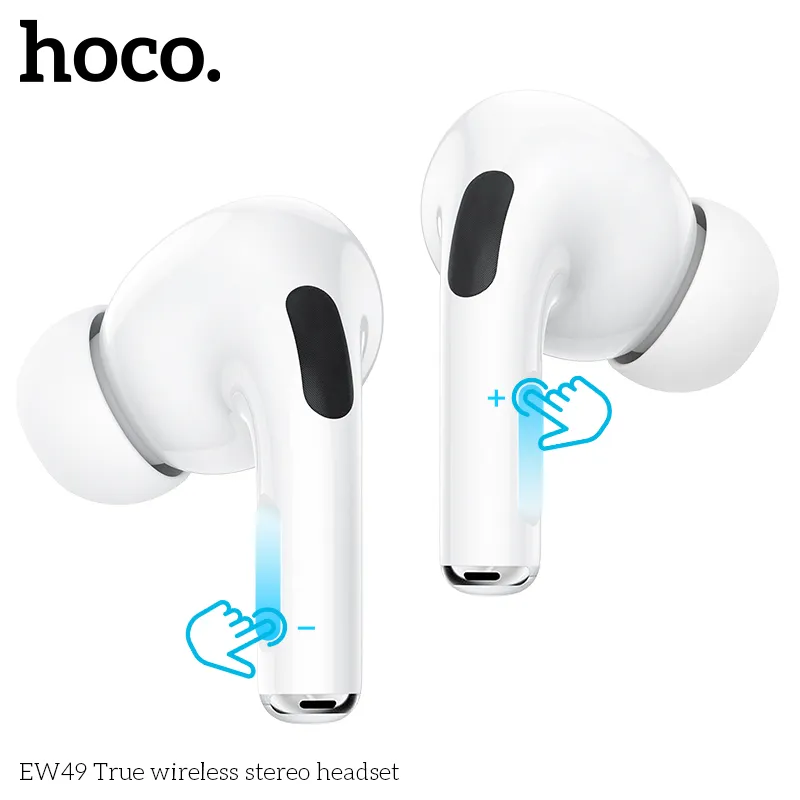 Trải nghiệm âm thanh Hoco EW49 sống động, điều chỉnh âm lượng trượt tiện lợi