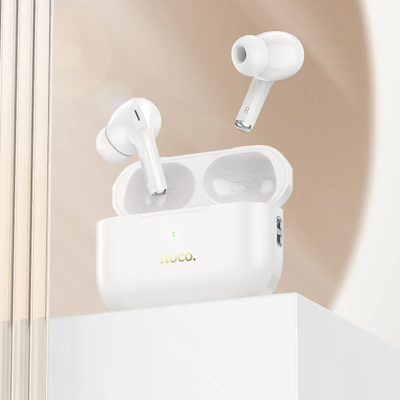 Đóng gói chắc chắn, hộp sạc tai nghe Hoco EW58 dung lượng 300mAh