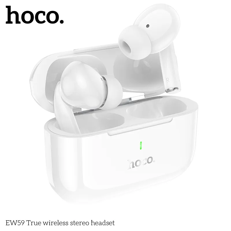 Thiết kế tinh tế tai nghe Bluetooth TWS Hoco EW59 dễ dàng mang theo
