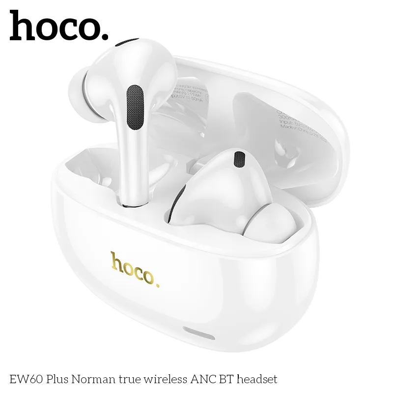 Trải nghiệm âm thanh Hoco EW60 Plus Norman ANC với ANC chống ồn hiệu quả nâng cao chất lượng nghe