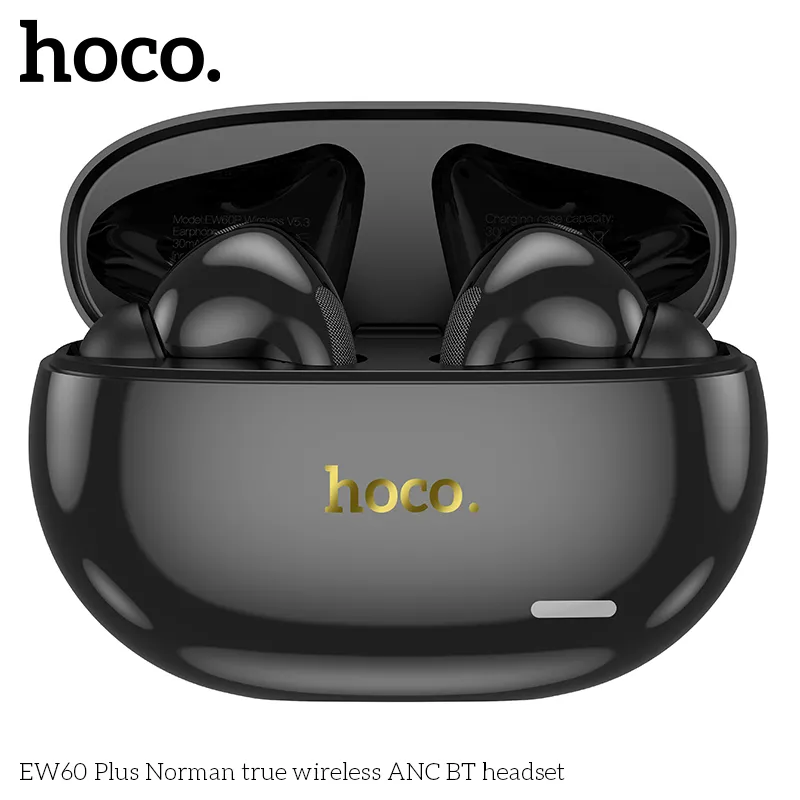 Hoco EW60 Plus Norman ANC tai nghe thương hiệu uy tín chính hãng đáp ứng nhu cầu âm thanh cao cấp