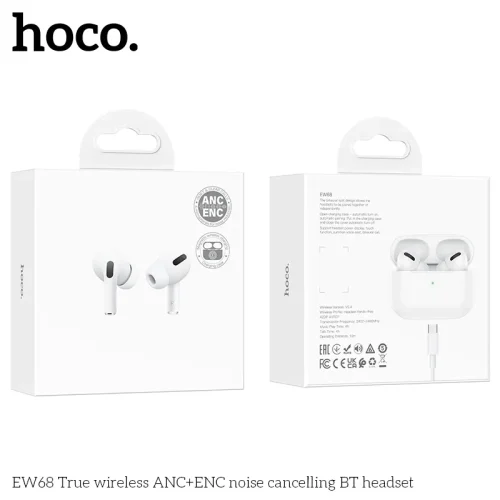 Tai Nghe Bluetooth TWS Hoco EW68 ANC+ENC Noise Cancelling