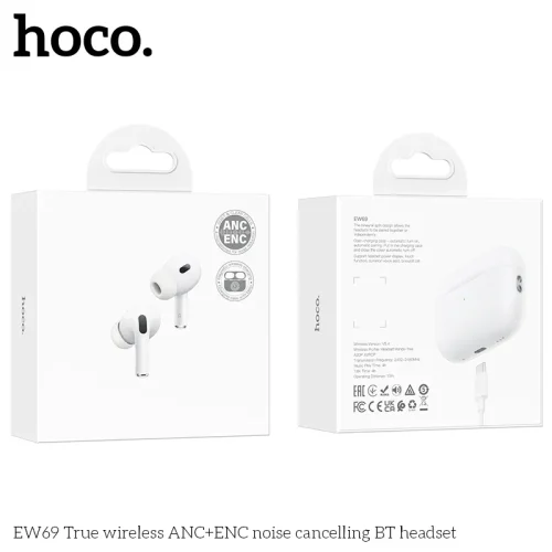 Tai Nghe Bluetooth TWS Hoco EW69 ANC+ENC Noise Cancelling