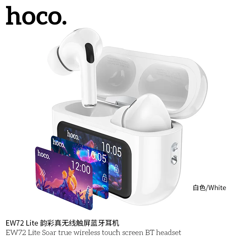 Tai nghe Bluetooth TWS Hoco EW72 Lite Soar cảm ứng thiết kế nhỏ gọn tiện lợi dễ dàng sử dụng