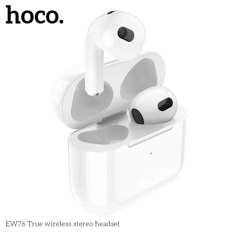 Tai nghe Bluetooth TWS Hoco EW76 thiết kế nhỏ gọn, âm thanh rõ nét