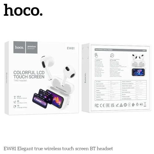 Tai Nghe Bluetooth TWS Hoco EW81 Elegant Cảm Ứng