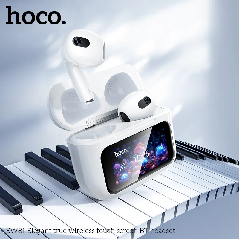 Tai Nghe Bluetooth TWS Hoco EW81 Elegant Cảm Ứng thiết kế nhỏ gọn và sang trọng