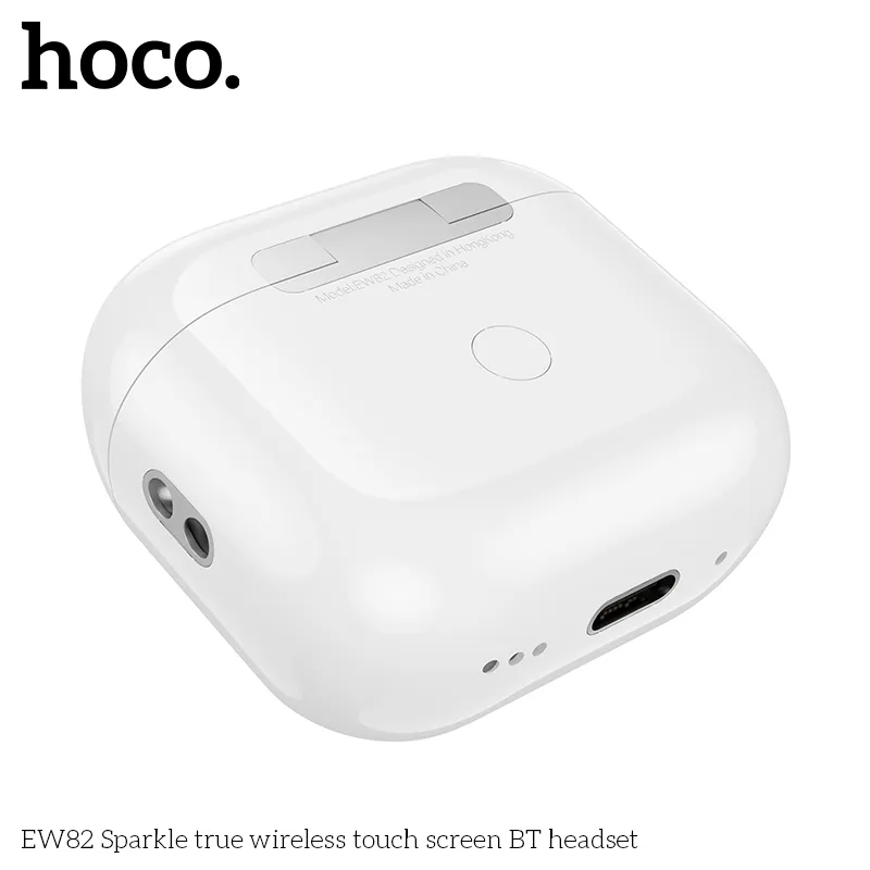 Trải nghiệm nghe nhạc tai nghe Hoco EW82 với âm thanh sắc nét, kết nối ổn định, điều khiển cảm ứng tiện lợi