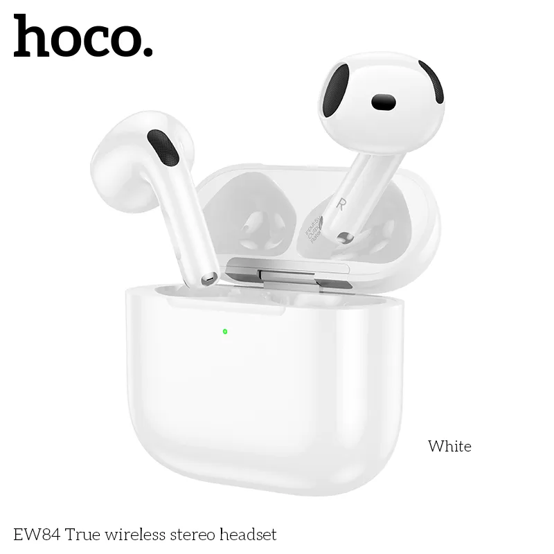 Kích thước nhỏ gọn 50*46*21.2mm, trọng lượng nhẹ 42g tai nghe Hoco EW84