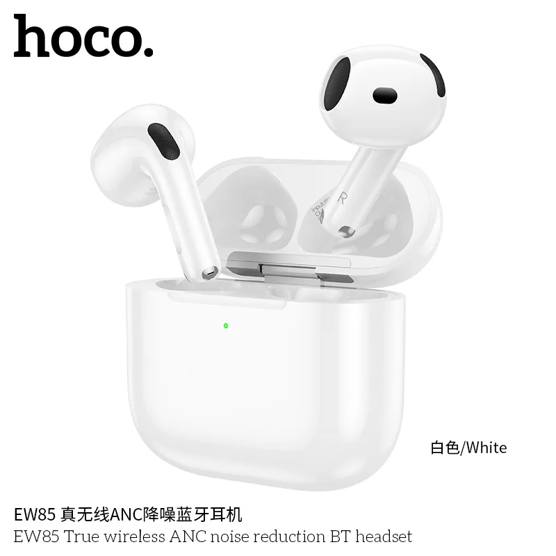 Tai nghe Bluetooth TWS Hoco EW85 ANC Noise Reduction chính hãng thiết kế nhỏ gọn tiện lợi