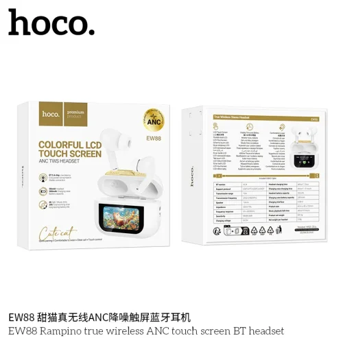 Tai Nghe Bluetooth TWS Hoco EW88 Rampino ANC Cảm Ứng