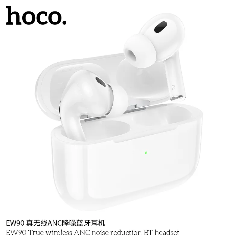 Tai nghe Bluetooth TWS Hoco EW90 ANC Noise Reduction thiết kế hiện đại nhỏ gọn
