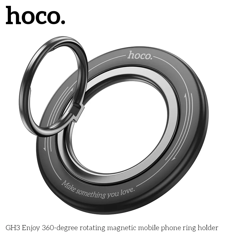 Giá đỡ Hoco GH3 nhẫn điện thoại xoay 360 độ Enjoy thiết kế nhỏ gọn tiện lợi