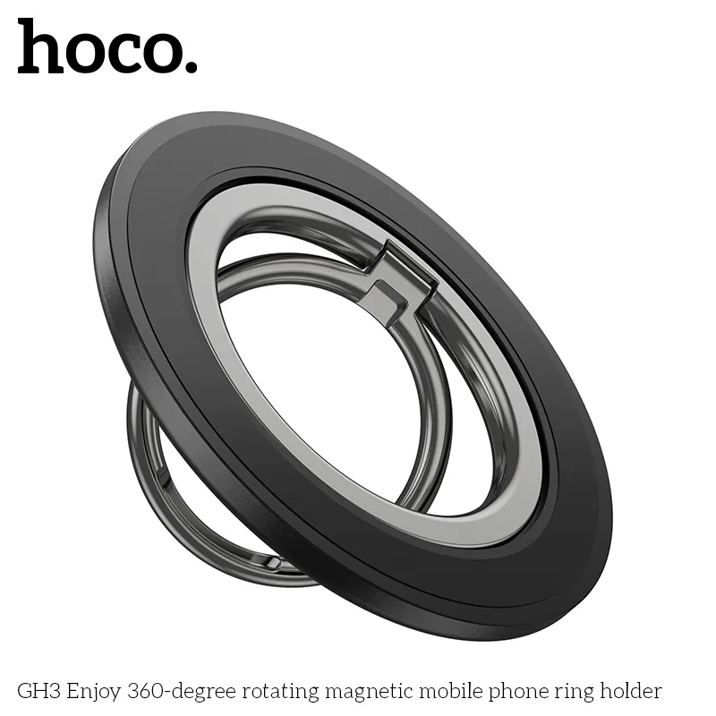 Giá đỡ điện thoại Hoco GH3 hỗ trợ xoay 360 độ dễ dàng sử dụng