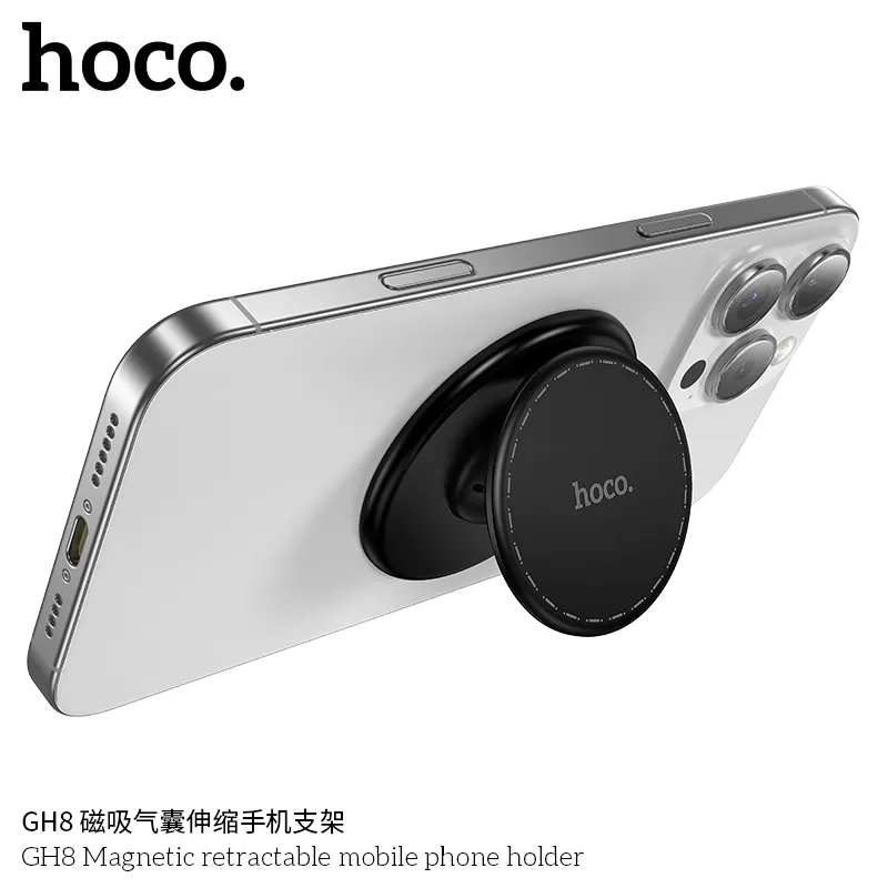 Giá Đỡ Hoco GH8 tính năng silicon chống trầy và nam châm N52 siêu bền