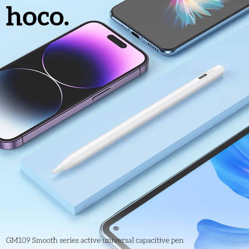 Bút Cảm Ứng Hoco GM109 thiết kế kim loại sang trọng và gọn nhẹ