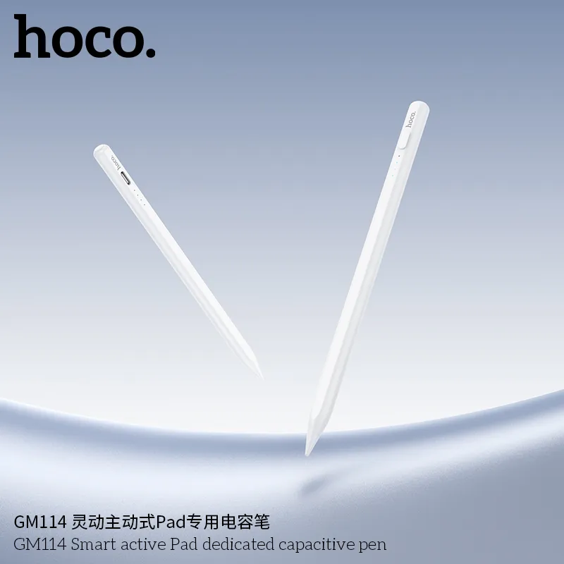 Bút cảm ứng Hoco GM114 với thiết kế hợp kim nhôm sang trọng, bền bỉ