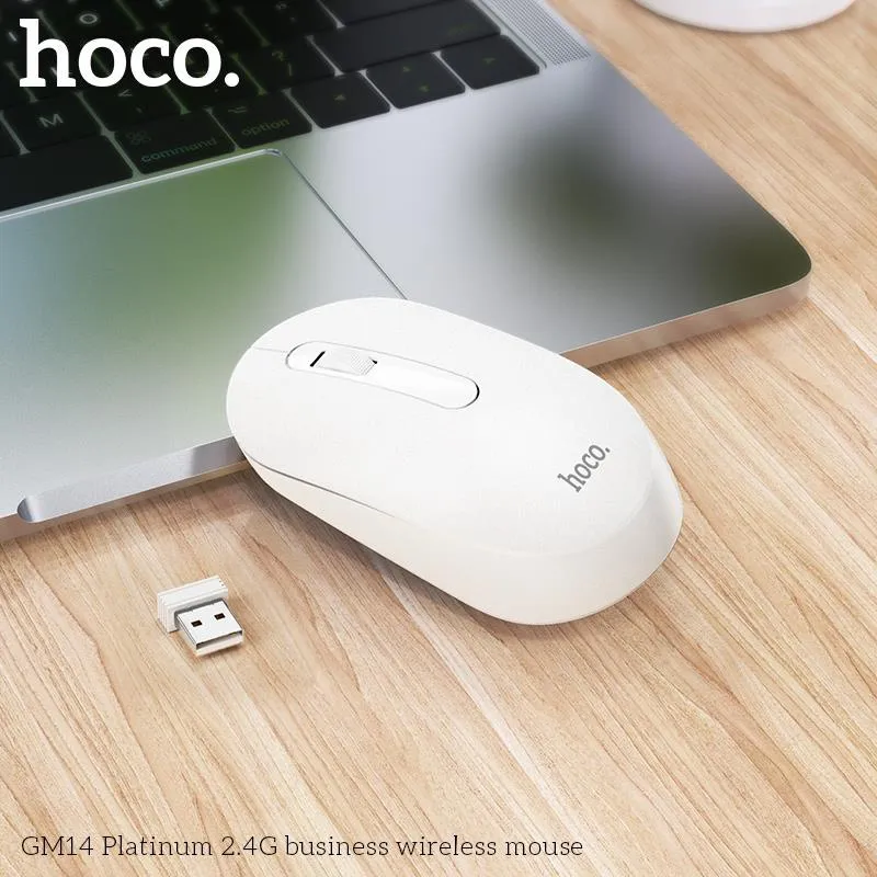 Chuột Không Dây Hoco GM14 với công năng kết nối 2.4G ổn định và tiết kiệm năng lượng