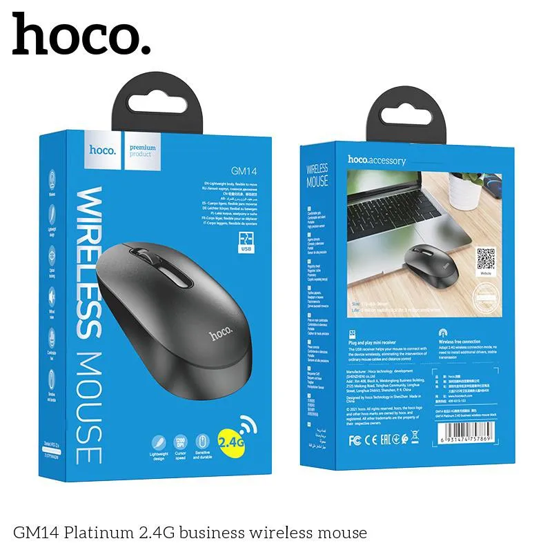 Thương hiệu Hoco uy tín, chuột bền bỉ và dễ sử dụng