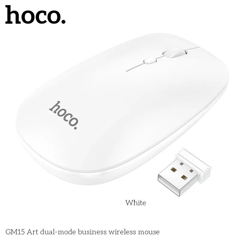 Chuột Không Dây Hoco GM15 thiết kế gọn nhẹ sang trọng