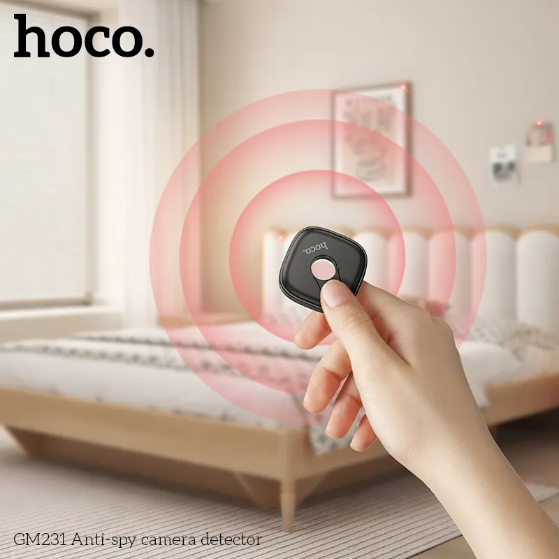Máy Phát Hiện Camera Gián Điệp Hoco GM231 công năng phát hiện camera gián điệp chính xác