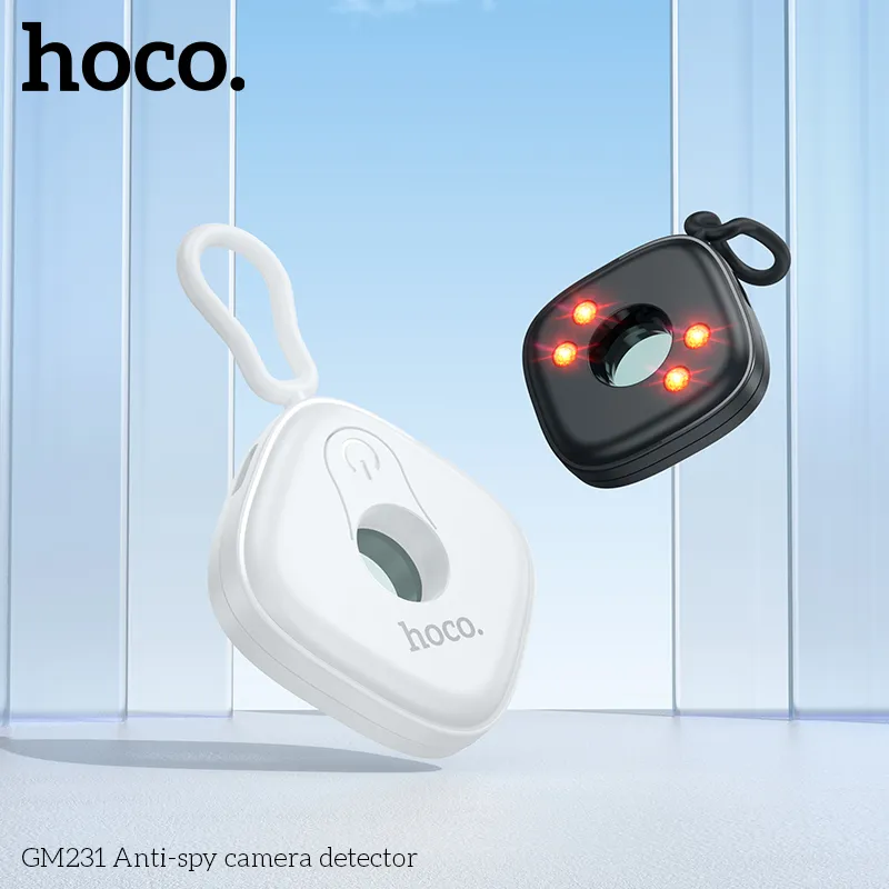 Máy Phát Hiện Camera Gián Điệp Hoco GM231 trải nghiệm quét nhanh với chip hồng ngoại nâng cấp
