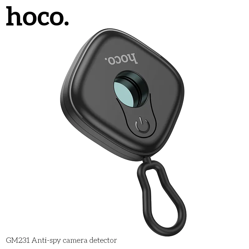 Máy Phát Hiện Camera Gián Điệp Hoco GM231 đóng gói chuẩn, nhỏ gọn dễ mang theo