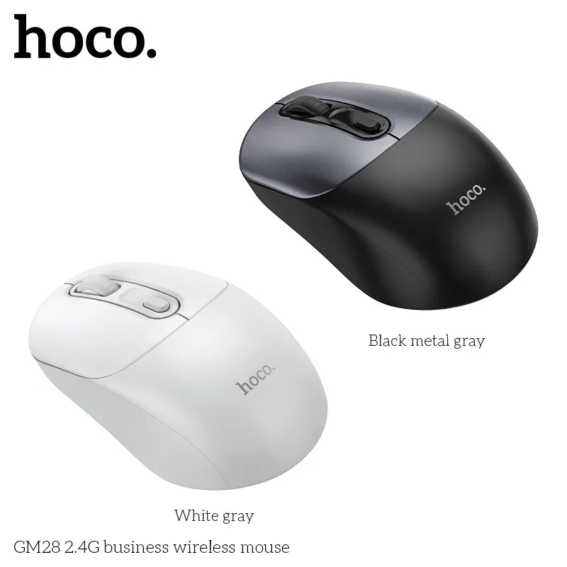 Chuột Không Dây Hoco GM28 2.4G Business tổng quan thiết kế hiện đại tiện lợi