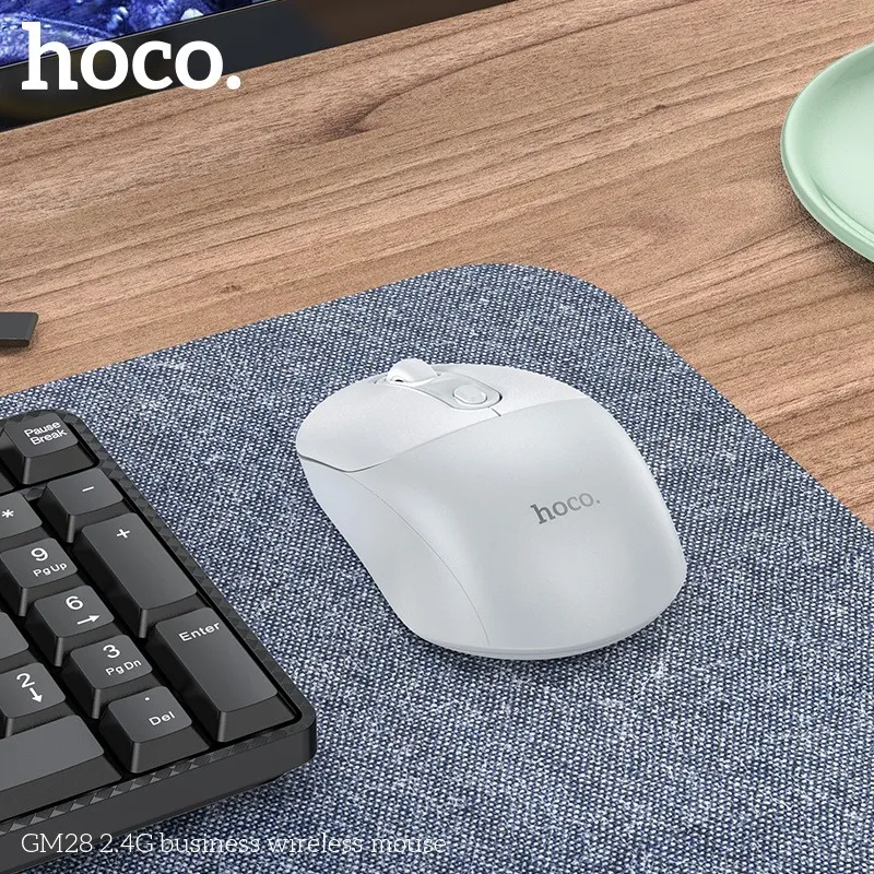 Chuột Không Dây Hoco GM28 thiết kế công thái học tinh tế