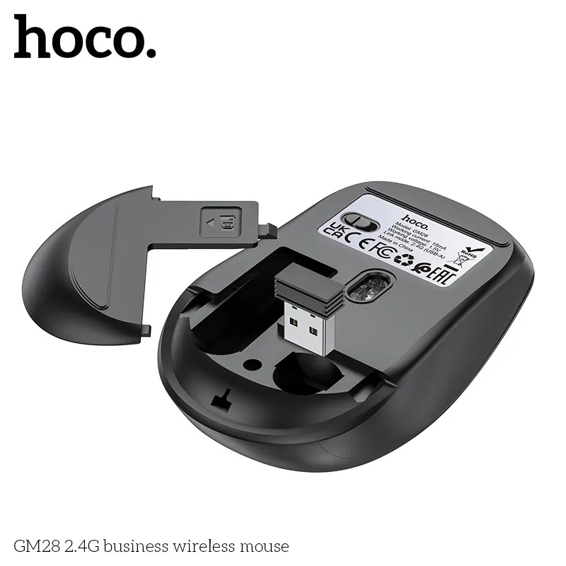 Chuột Không Dây Hoco GM28 2.4G công năng kết nối ổn định nhanh nhạy