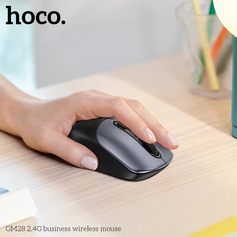 Trải nghiệm Chuột Không Dây Hoco GM28 mượt mà chính xác tuyệt đối